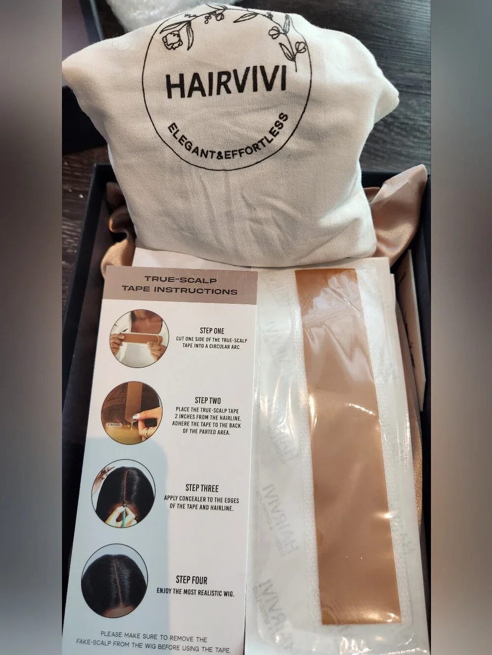 HAIRVIVI Yaki Human Glueless HD Lace Wig W/ Realistic Newborn Hairline 16 IN
